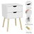 Import modern furniture french style bedroom nightstand set of 2 from China