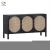 Import Modern Home Furniture Solid Wood Cabinet Bedroom Rattan Storage Wardrobe from China