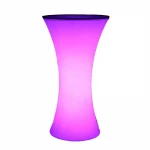 Modern led furniture bar illuminated table for party lights