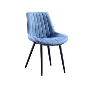 Modern Luxury Furniture Restaurant Chairs Upholstered Velvet Fabric Dining Chair