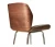 Import Modern new design brown plywood bentwood wooden  home center bar stool chairs leather HE-550 from China