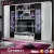 Import Modern style durable high/matt gloss TV stand white black color TV stand furniture cabinet from China