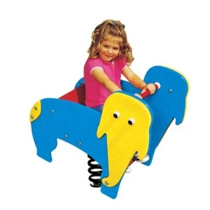Moetry Spring Rider Playground Equipment Spring Ride on Animal Crossing Rocking Horse for Daycare Backyard
