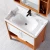 Import Most Popular Fashion Bathroom Cabinet Modern Floor Mounted Aluminum Bathroom Vanity from China