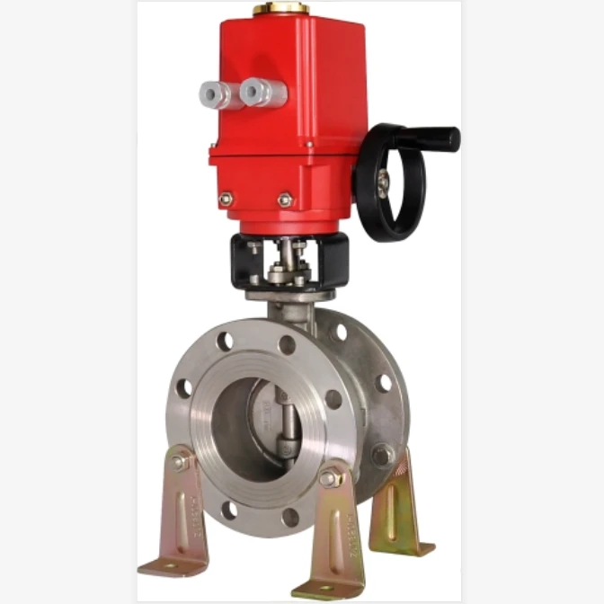 Motorised Triple Offset Metal Seal butterfly valve / electric rotary water MOV control valve actuator suppliers