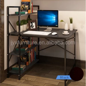 move table move desk cheapest melamine tableoffice tablet metal wooden desk promotion table with bookshelf matel frame