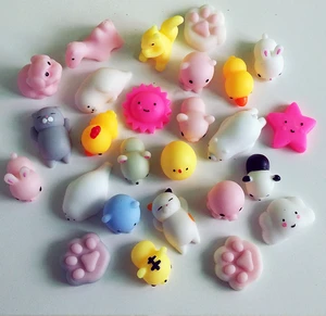 Mskwee Hot Sale Kawaii Animal for Stress Relief Squishy TPR Toys For kids 2018