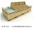 Import Multi-function display shelf, supermarket wooden gondola shelf stand from China