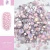 Multi Size SS4-SS20 Opal Nail Rhinestones Flat Bottom Colorful Nail Art Crystal For DIY UV Gel 3D Nail Art Decorations