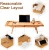 Import Multifunction Adjustable Bamboo Bathtub Caddy Tray & Laptop Bed Desk w/ 2 Foldable Legs from China