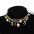 Import Multilayer Rhinestone Necklace Charm Gold Letter Cuba Diamond Pearl Chain Necklace from China