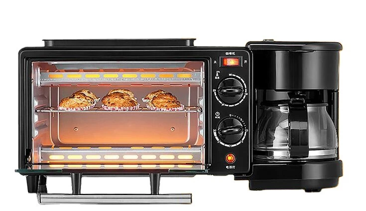 Multipurpose Auto Switch Portable Household Bread Toaster and Coffee Maker For Home