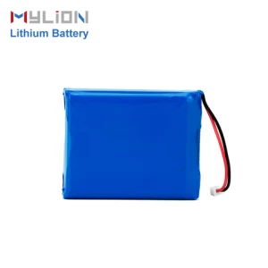 mylion 7.4v 2600mah 116580-2S factory  china lipo battery pack rechargeable lipo batteries 116580-2S for lighting