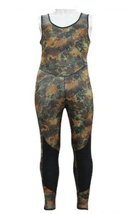 Neoprene spearfishing wetsuit 5.0mm sublimation print spearfishing wet suit