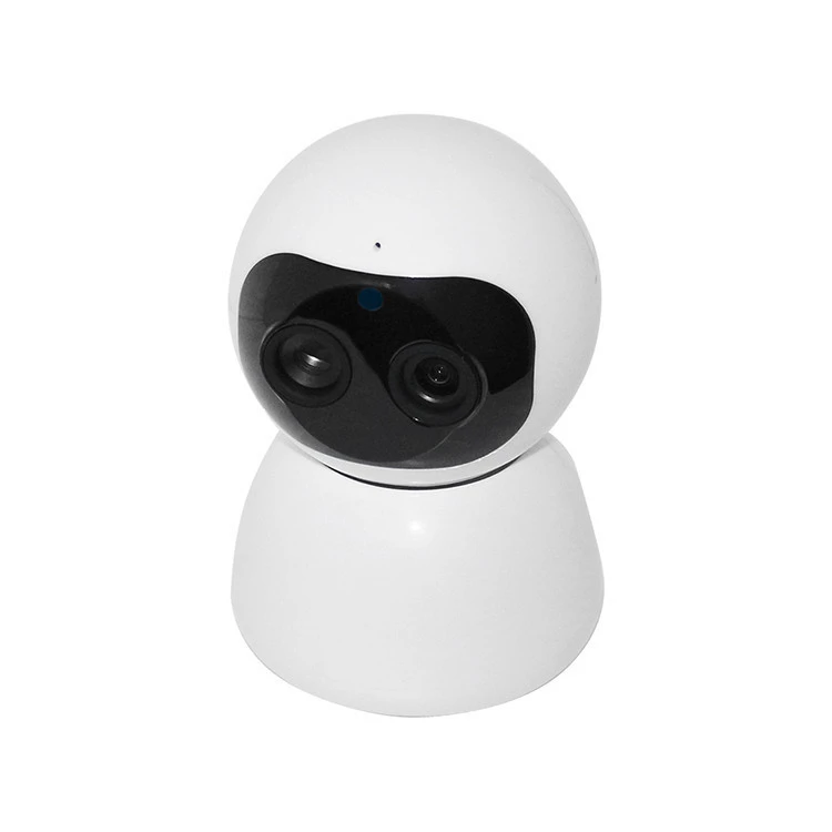 New Arrival 1080P Face Recognition Dual Lens Carecam Pro Wiresless Security WiFi CCTV IP PTZ Camera