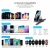 Import new arrival 2021 top seller Folding 3in1 wireless charging station charger stand from China