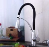 New arrival cheap price black polished two ways single handle led kitchen faucet