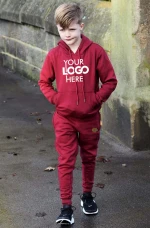 New Arrival Fashion Kids Tracksuit pullover Cotton Fleece Training Street Wear Kids Tracksuit