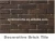 New design 3D eco-friendly wall brick for exterior decoration