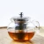 Import new design 400/600/800/1000/1300ML pyrex glass teapot with infuser from China