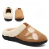 New Design Fashion Ladies Slippers Womens Faux Fur Lined Suede House Slippers