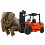 New Design Heli Forklift Truck 3m Height Japanese Engine 3 Ton Diesel Forklift For Material Handing