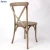 Import New Design Wooden Crossback Chair For Hotel Stackable CrossBack Chair from China