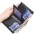 Import New Design ZX-D3020 Baellerry Men Korean Style Men Stripe Design Card Holder Mens Wallet for Business from China