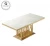 Import New designs furniture marble dinning table set modern from China