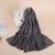 Import New fashion style scarf polyester silk chiffon shawl manufacturers from China