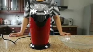 new mini home use hot air popcorn maker