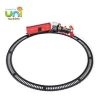 New plastic rail electric set toy train slot toy track with light music slot toys slot car play set  Electric Classic Toy Track