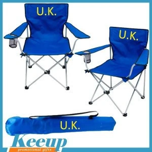 New product fashionable design branded fishing folding chair with collapsible stool