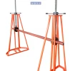 New Product Wire Rope Reel Stringing Detachable Cable Stand With Disc Brake