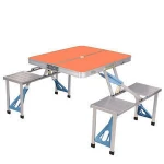 New Products Camping Tool Aluminium Alloy Picnic Table Waterproof Ultra-light Durable Folding Table Desk