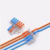 New Style Cable Connector 2 In 6 Out Wire Splitter Quick connection terminal MINI SPL 62  Wire Electrical Connectors