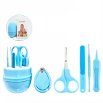 Newborn Baby Nail Manicure Care Kit With Baby Nail Clippers Scissor  File Tweezer