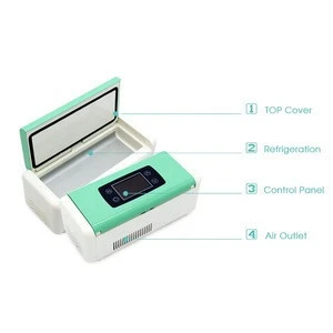 Newest Custom Portable Outdoor Insulin Cooler Refrigerated / Insulin Medical Vaccine Refrigerator /insulin Cooler Box