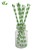 Import Newest green square suction tubes paper straw for drinking juice from China