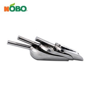 NOBO bar accessory stainless steel ice scoop/ice shovel barware for restaurant wedding party