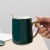 Import Nordic ceramic coffee mug gold handle ceramic cup custom logo from China