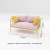 Import Nordic clothing shop small wall bed with sofa modern contracted womens studio iron sofa modern from China