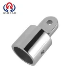 OEM designed full SUS 316 Fitting Boat Marine Hardware Sunshade cover cap pipe Top Fitting Round Inside Eye End Hardware