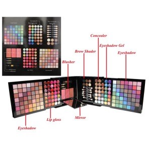 OEM makeup  high pigment 177 colors eyeshadow palette