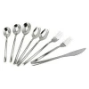 OEM Restaurant Mirror Polish Sliver Flatware Set Dinner Spoons Forks and Knife 304 Stainless Steel Cutlery