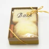 Oem Support paper Box Beauty Body Care pumpkin sponge towel Bath Gift Set