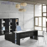 Office furniture movable wooden filing under desk file cabinet
