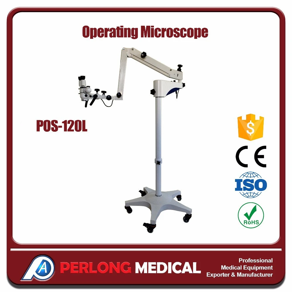 Operating Microscope POS-120L Good price of motorized mulitfunctional neurosurgery surgical