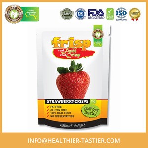 Organic FRISP- Crispy Crunchy Snacking- Mango,Strawberry, Apple,Grapes,Fruit Salad