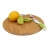 Import Original bamboo Cutting & Serving Board 3 Piece Set, Round Shaped Designed Chopping Block from China